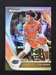 2021-22 Prizm Draft Picks Silver #21 Tre Mann - Florida Gators